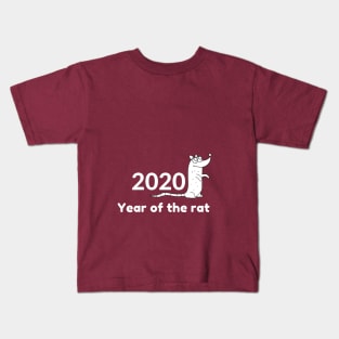 year of the rat 2020 Kids T-Shirt